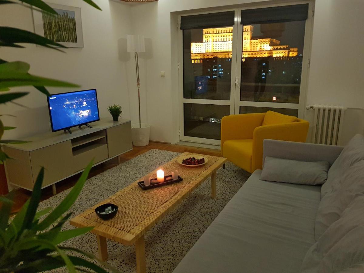 Apartment With Amazing View Near Old Town Bukarest Eksteriør billede
